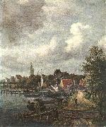 View of Amsterdam  dh RUISDAEL, Jacob Isaackszon van